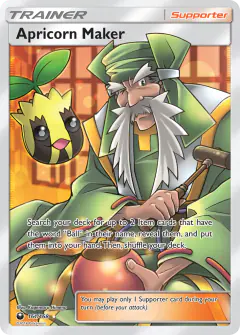 Apricorn Maker card (Celestial Storm 161) with Sunkern in the artwork