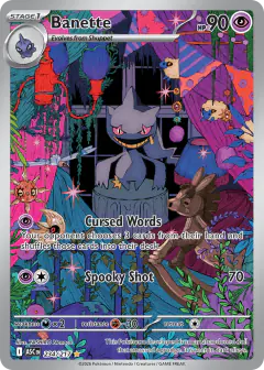 Banette card (Ascended Heroes 234) with Mudbray in the artwork
