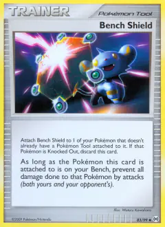 Bench Shield card (Arceus 83) with Shinx in the artwork