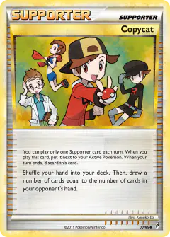 Copycat card (Call of Legends 77) with Misty in the artwork
