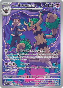 Hop's Trevenant card (Ascended Heroes 237) with Hop in the artwork