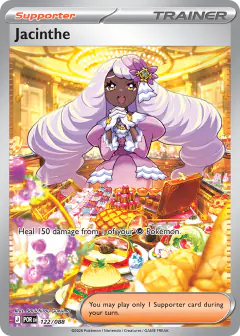Jacinthe card (Perfect Order 122) with Clefable in the artwork