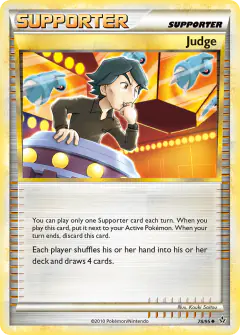 Judge card (HS—Unleashed 78) with Beldum in the artwork