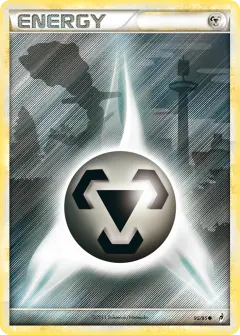 Metal Energy card (Call of Legends 95) with Steelix in the artwork