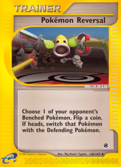 Pokémon Reversal card (Expedition Base Set 146) with Electabuzz in the artwork