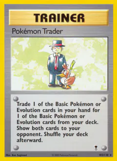 Pokémon Trader card (Legendary Collection 103) with Farfetch'd in the artwork
