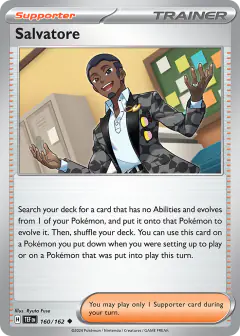 Salvatore card (Temporal Forces 159) with Alolan Raichu in the artwork