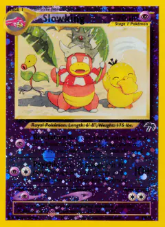 Slowking card (Southern Islands 14) with Psyduck in the artwork