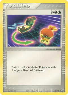 Switch card (FireRed & LeafGreen 102) with Torchic in the artwork