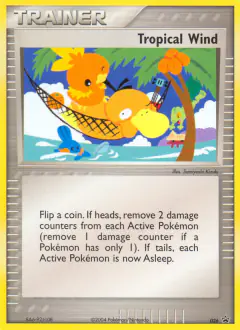 Tropical Wind card (Nintendo Black Star Promos 26) with Psyduck in the artwork