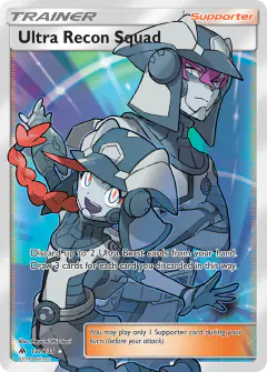 Ultra Recon Squad card (Forbidden Light 131) with Dulse in the artwork